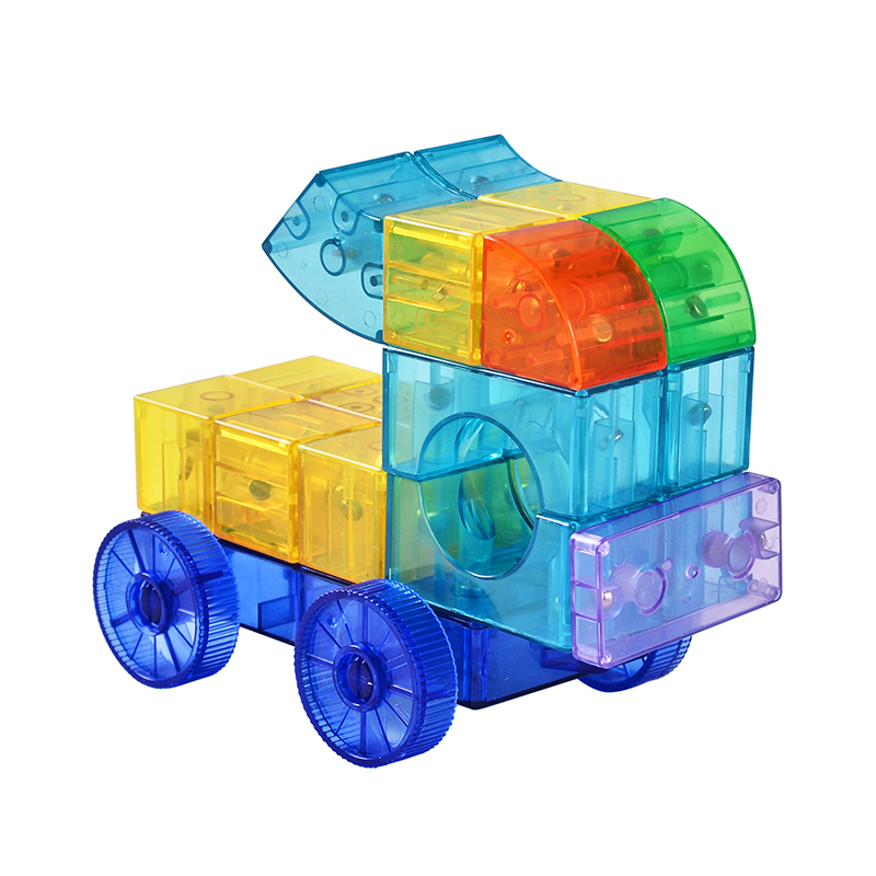 51Pcs Educational Free Play Cubes for Kids