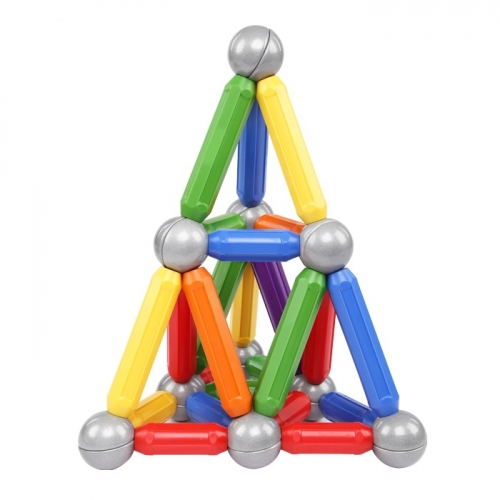 56pcs Magnetic Building Blocks Magnetic Sticks And Balls Toys