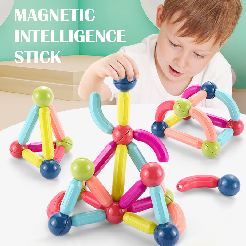 magnetic balls and rods building blocks