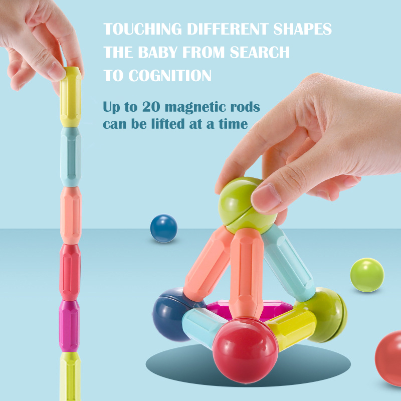 26pcs Mini Educational Balls and Rods Building Blocks Set