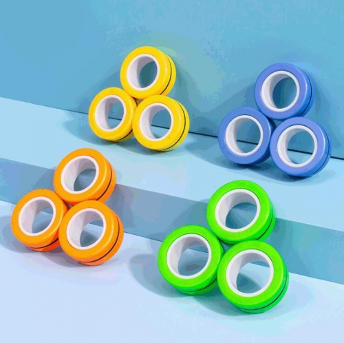 magnetic finger spinners