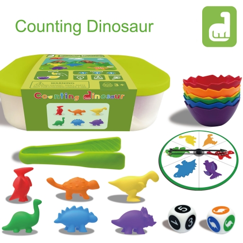 Fanny Learning Toys, Counting Dinosaur Sets