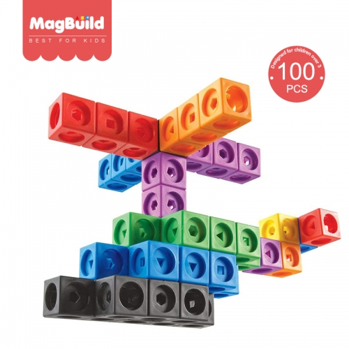 100pcs snap cubes compatible with Learning Resources