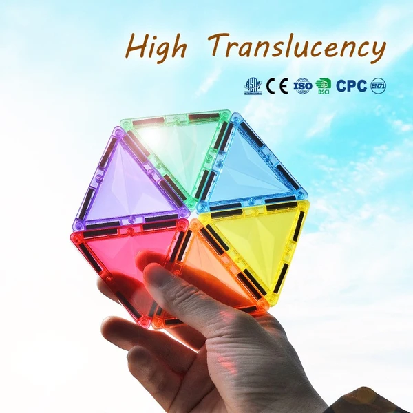 Color Window Magnetic Tiles
