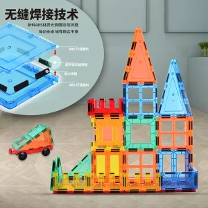 Color Window Magnetic Tiles