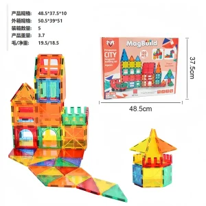Color Window Magnetic Tiles