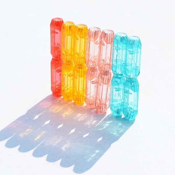 Kids Small Size Magnetic Sticks Building Blocks, Colorful DIY 3D Assemble STEM Educational Toy for Children 3+