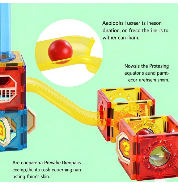 Magnetic Tiles Marble Run Set