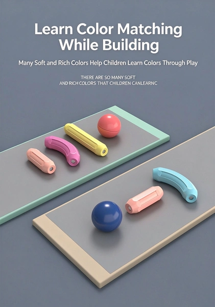 Small Size Solid Color Magnetic Sticks Detail Images