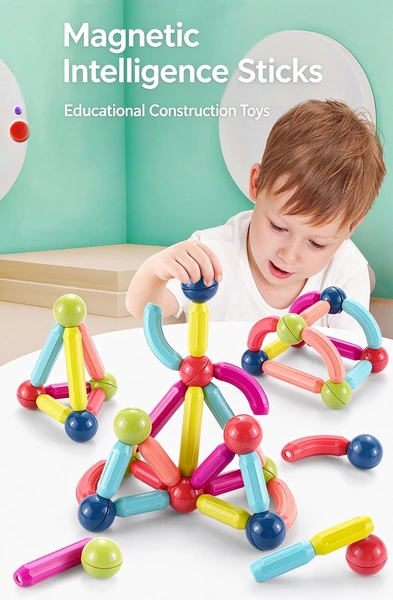 Small Size Solid Color Magnetic Sticks Detail Images