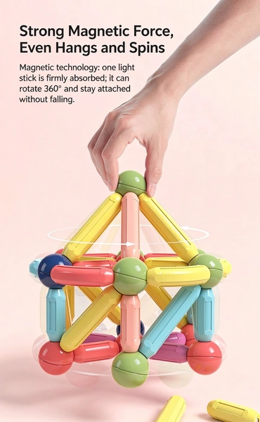 Small Size Solid Color Magnetic Sticks Detail Images