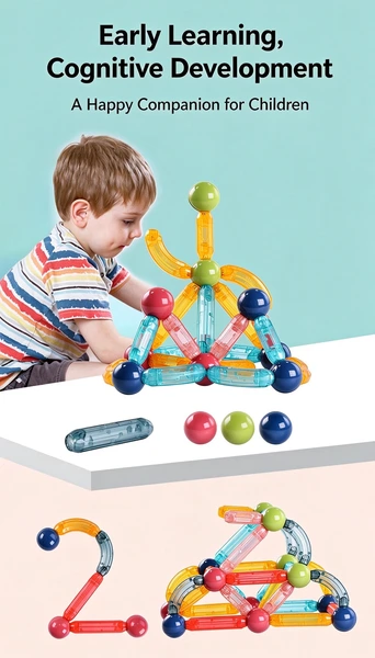 Small Size Transparent Magnetic Sticks Detail Images